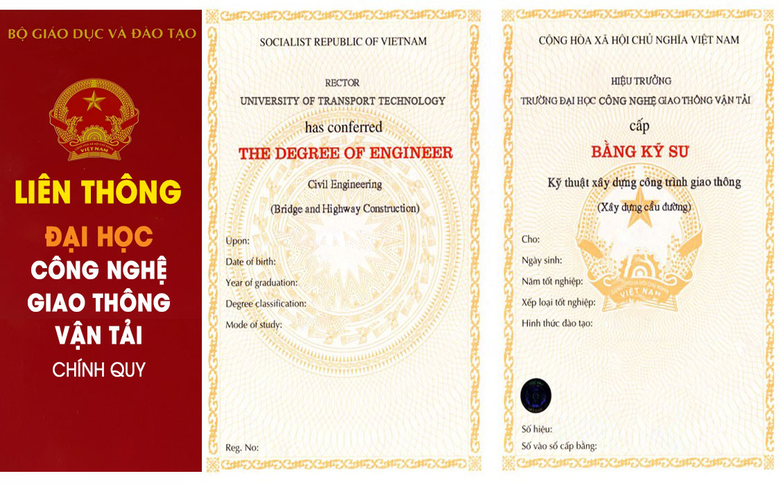 Liên Thông Từ Cao Đẳng Lên Đại Học Công Nghệ Giao Thông Vận Tải